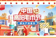 高阳县联合1688举办毛巾节：50家规上企业累计销售额超千万